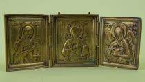 Bronz triptichon / ikon