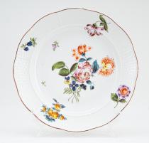 Antik Herendi porcelán tányér