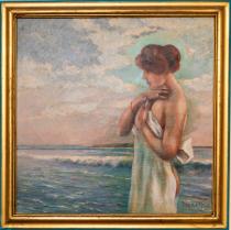 Viggo Madsen (1883 - 1954): Nő a parton