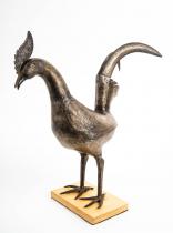Persian cock statue