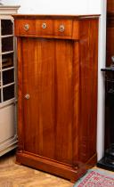 Biedermeier wardrobe with one door